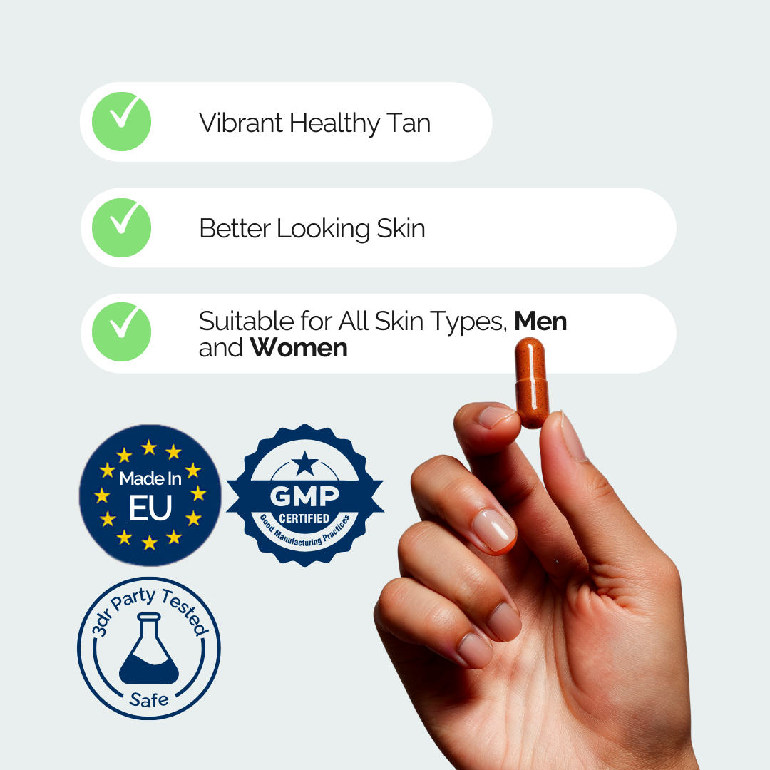 1x Tanning supplement 60 capsules